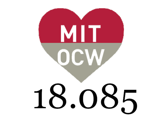 MIT OpenCourseWare - Computational Science and Engineering Course 18.085 by Gilbert Strang